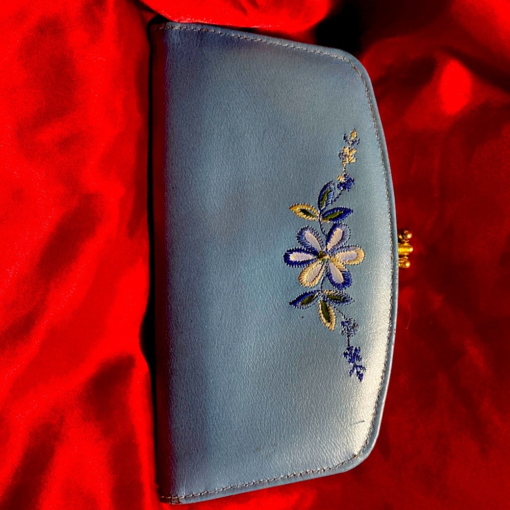 1950 Velva calfskin luxury wallet.  Great condition!  One of a kind!